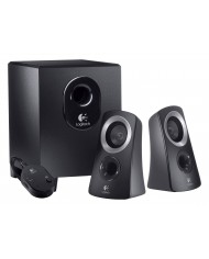 LOGITECH COLUNAS 2.1 3.5MM SUBWOOFER 25W PRETO - LGTZ313