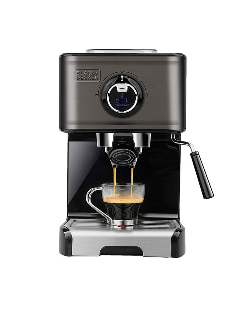 BLACK & DECKER MAQUINA CAFE EXPRESSO MANUAL 1200W 15BARES - BXCO1200E BLACK & DECKER MAQUINA CAFE EXPRESSO MANUAL 1200W 15BARES - BXCO1200E