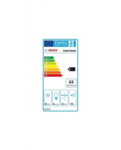 BOSCH CHAMINE 75CM 3VELOC + 1INTENSIVA MAX 710M3/H INOX B - DWB77IM50 BOSCH CHAMINE 75CM 3VELOC + 1INTENSIVA MAX 710M3/H INOX B - DWB77IM50