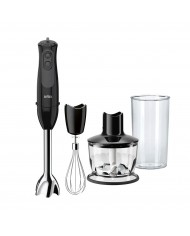 BRAUN VARINHA PE INOX 900W PICADOR COPO MEDIDOR - MQ3135BK