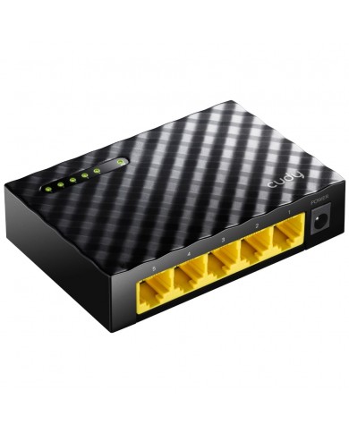CUDY SWITCH DE MESA 5 PORTAS 10/100/1000 Mbps - GS105D CUDY SWITCH DE MESA 5 PORTAS 10/100/1000 Mbps - GS105D