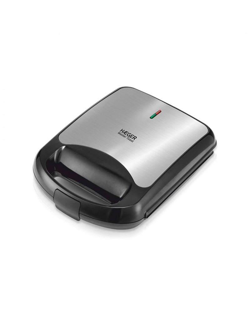 HAEGER SANDWICHEIRA 750W PLACA 23,4X23,4CM CORPO INOX - SM15G009A HAEGER SANDWICHEIRA 750W PLACA 23,4X23,4CM CORPO INOX - SM15G009A