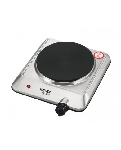 HAEGER PLACA ELETRICA 1 BOCAS 1500W INOX - HP01S014A HAEGER PLACA ELETRICA 1 BOCAS 1500W INOX - HP01S014A