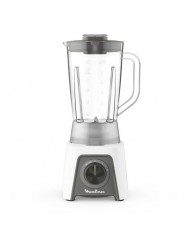 MOULINEX LIQUIDIFICADORA 450W 1,25LT COPO PLASTICO 2 VEL+PU - LM2C0110