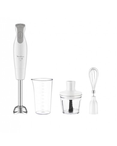 MOULINEX VARINHA 600W PE INOX  C/PICADORA 0,5LT E BATEDOR - DD553110