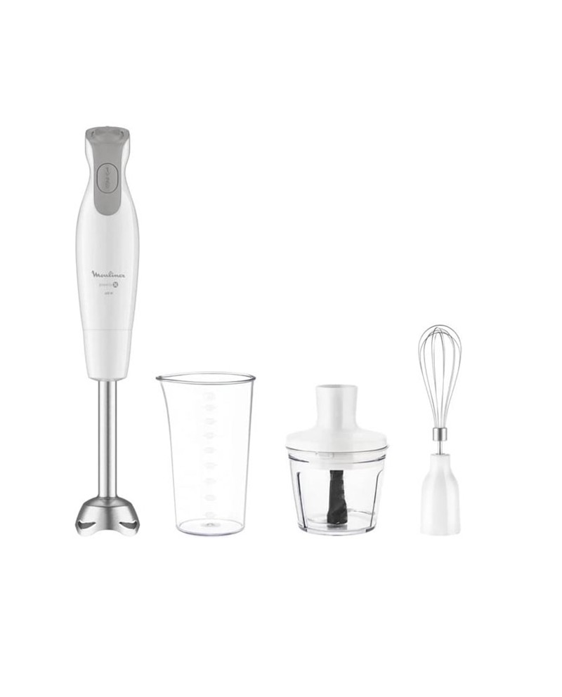 MOULINEX VARINHA 600W PE INOX  C/PICADORA 0,5LT E BATEDOR - DD553110 MOULINEX VARINHA 600W PE INOX  C/PICADORA 0,5LT E BATEDOR - DD553110