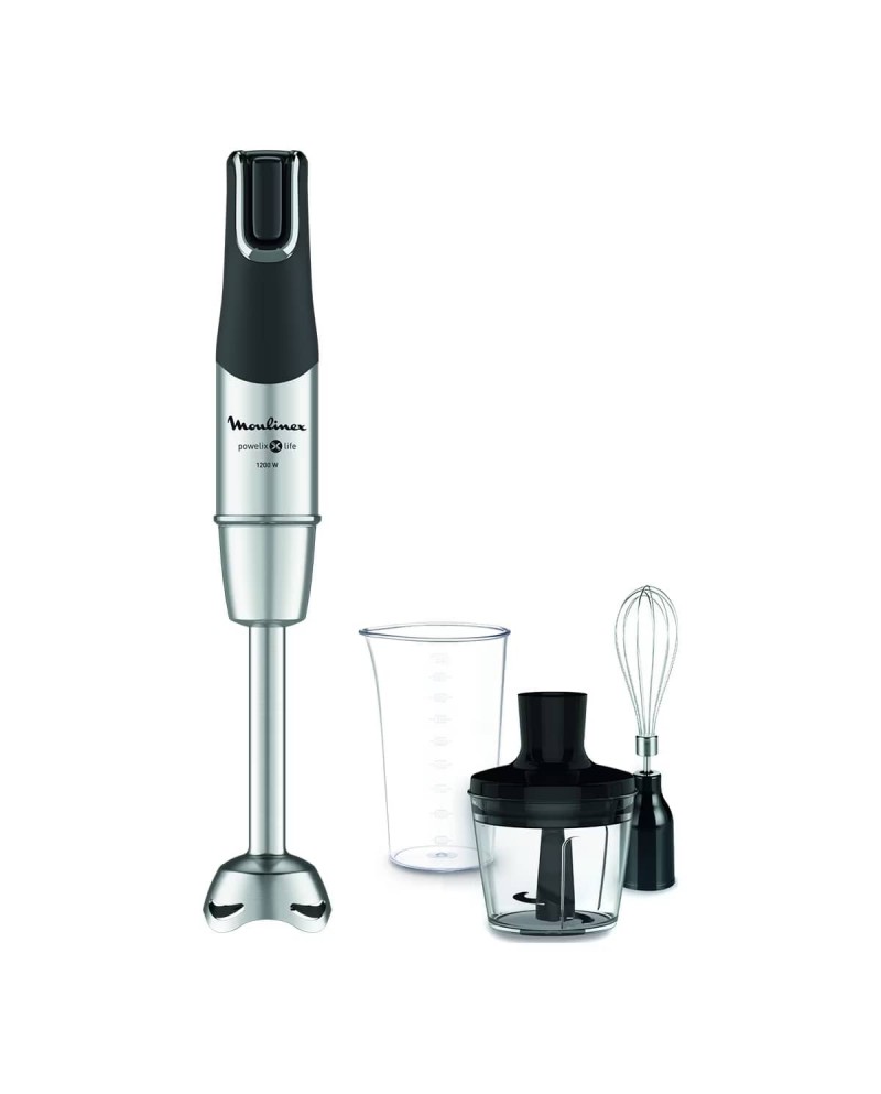 MOULINEX VARINHA 1200W PE INOX C/PICADORA E BATEDOR - DD953D10