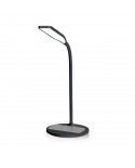 NEDIS LAMPADA MESA LED S/FIO C/CARREGADOR 10W PRETO G - LTLGQ3M2BK NEDIS LAMPADA MESA LED S/FIO C/CARREGADOR 10W PRETO G - LTLGQ3M2BK