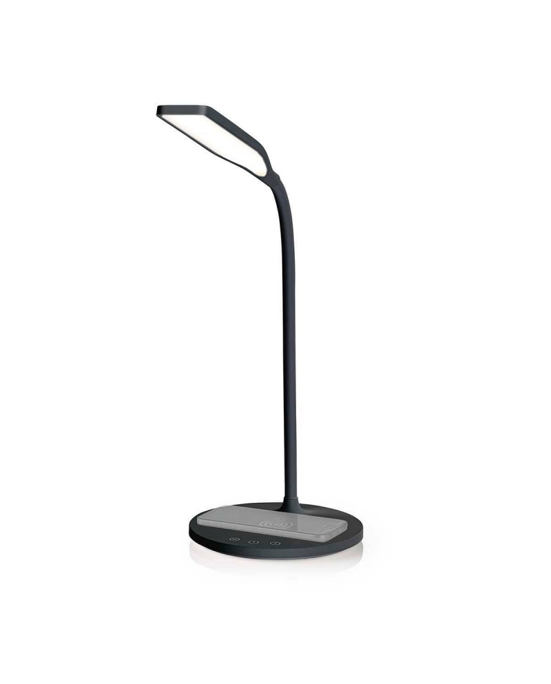 NEDIS LAMPADA MESA LED S/FIO C/CARREGADOR 10W PRETO G - LTLGQ3M2BK NEDIS LAMPADA MESA LED S/FIO C/CARREGADOR 10W PRETO G - LTLGQ3M2BK