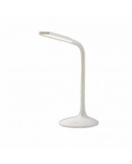 NEDIS LAMPADA MESA LED REGULAVEL 5W BRANCO G - LTLG3M1WT2 NEDIS LAMPADA MESA LED REGULAVEL 5W BRANCO G - LTLG3M1WT2