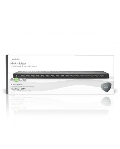 NEDIS REPARTIDOR HDMI 16 PORTAS - VSPL34716AT NEDIS REPARTIDOR HDMI 16 PORTAS - VSPL34716AT