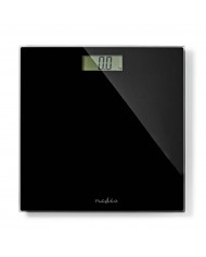 NEDIS BALANÇA WC DIGITAL VIDRO MAX.150KG PRETO - PESC500BK