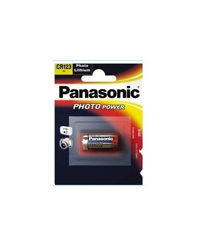PANASONIC PILHAS LITIO FOTO 1400mAh 3V - CR123A