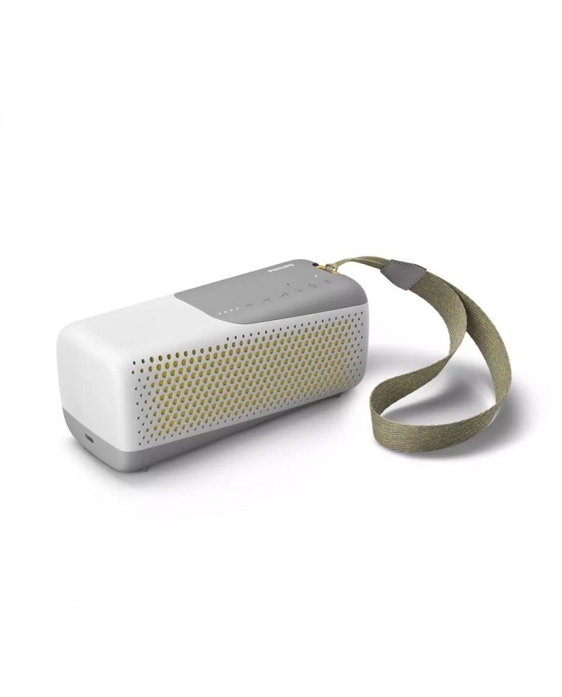 PHILIPS COLUNA PORTATIL BLUETOOTH 12H AUT. BRANCO - TAS4807W