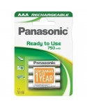 PANASONIC PILHAS RECARREGAVEIS AAA/P03 750MHA BLISTER 4 PI - HHR4MVE4BC