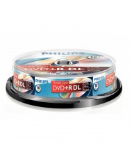 PHILIPS DVD+R 8,5GB DUAL LAYER 8x SP 10 - DR8S8B10F