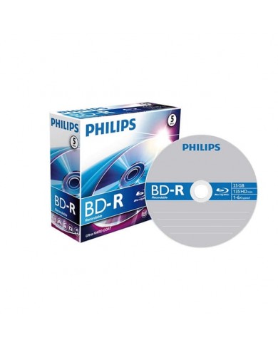 PHILIPS BLU-RAY RECORDABLE 25GB 6x - BR2S6J05C PHILIPS BLU-RAY RECORDABLE 25GB 6x - BR2S6J05C