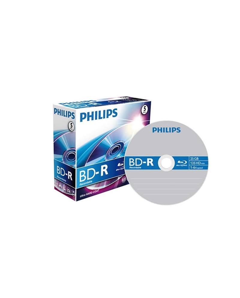 PHILIPS BLU-RAY RECORDABLE 25GB 6x - BR2S6J05C