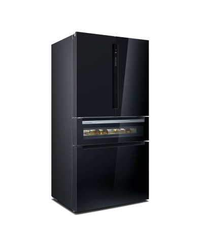 SIEMENS COMBINADO 1,83X90.6X73.6MT 572LT NF VIDRO PRETO E - KF96RSBEA SIEMENS COMBINADO 1,83X90.6X73.6MT 572LT NF VIDRO PRETO E - KF96RSBEA