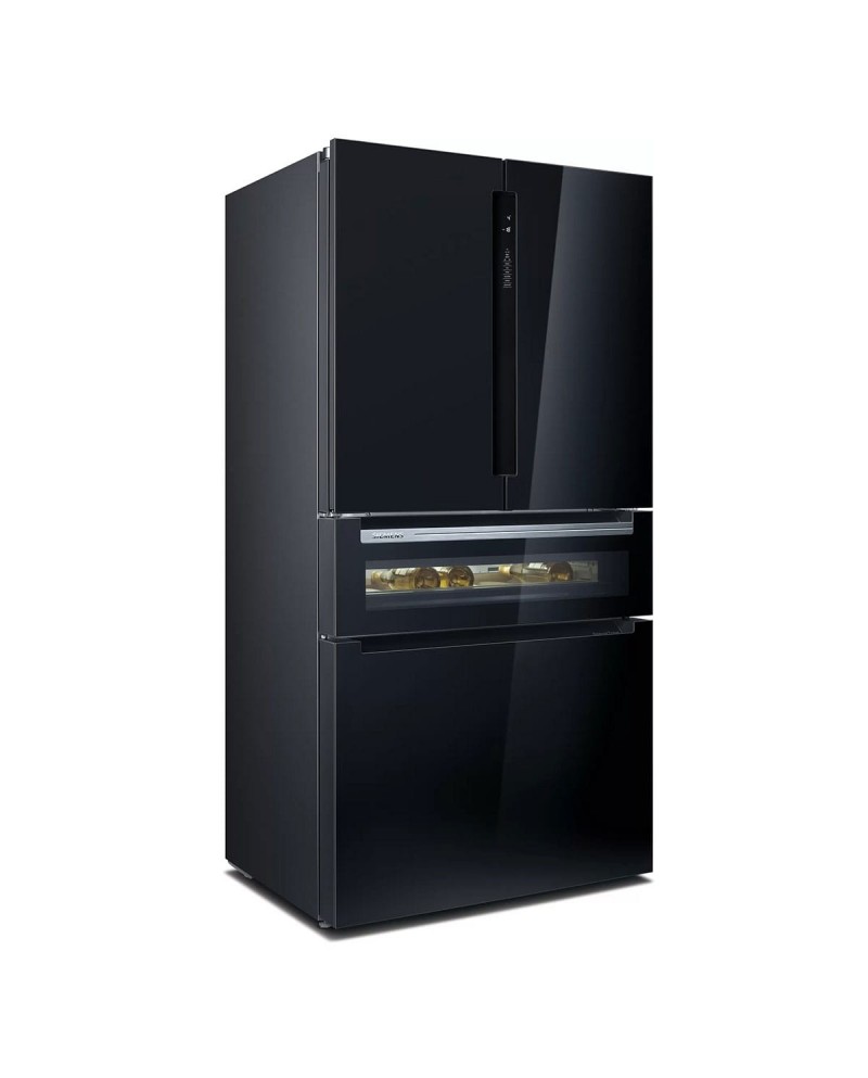 SIEMENS COMBINADO 1,83X90.6X73.6MT 572LT NF VIDRO PRETO E - KF96RSBEA SIEMENS COMBINADO 1,83X90.6X73.6MT 572LT NF VIDRO PRETO E - KF96RSBEA