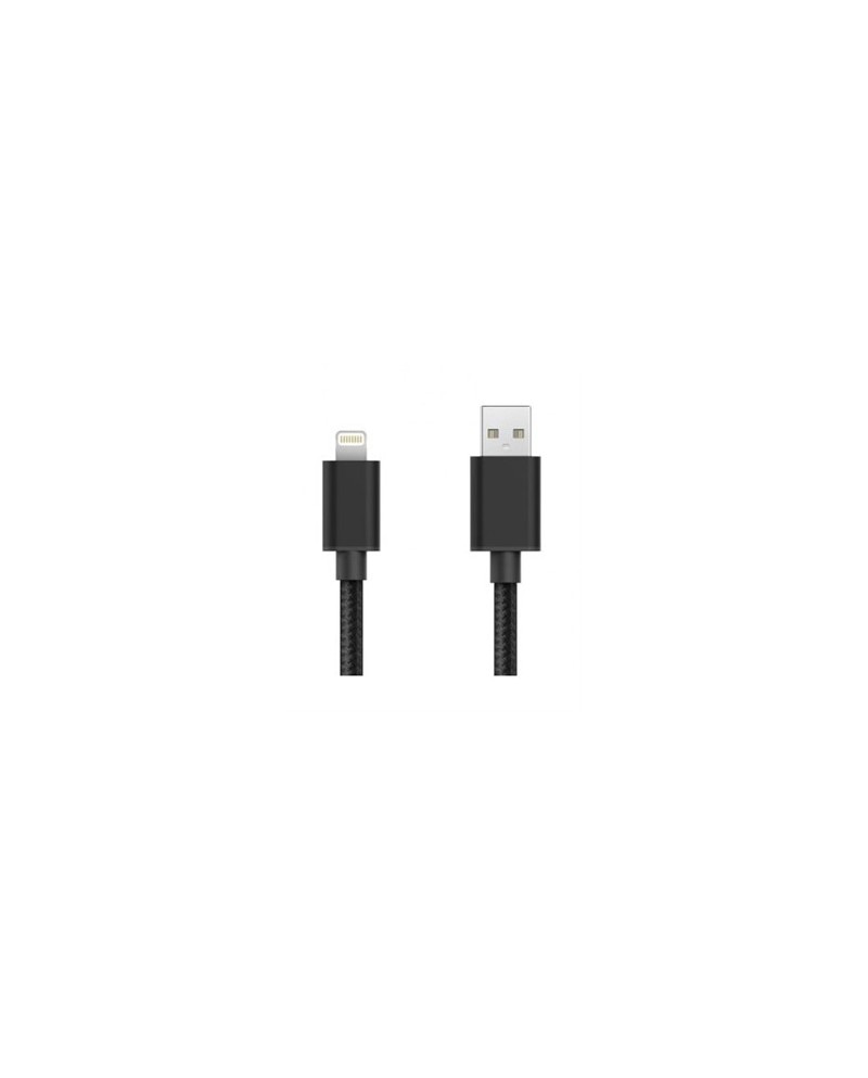 TECH FUZZION CABO USB LIGHTNING PRETO - ACECAB0555BK