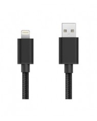TECH FUZZION CABO USB LIGHTNING PRETO - ACECAB0555BK
