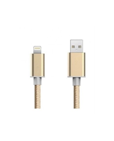 TECH FUZZION CABO USB LIGHTNIG GOLD - ACECAB0557GD TECH FUZZION CABO USB LIGHTNIG GOLD - ACECAB0557GD
