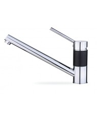 TEKA MISTURADORA CANO BAIXO CROMADA/PRETA - AUK913