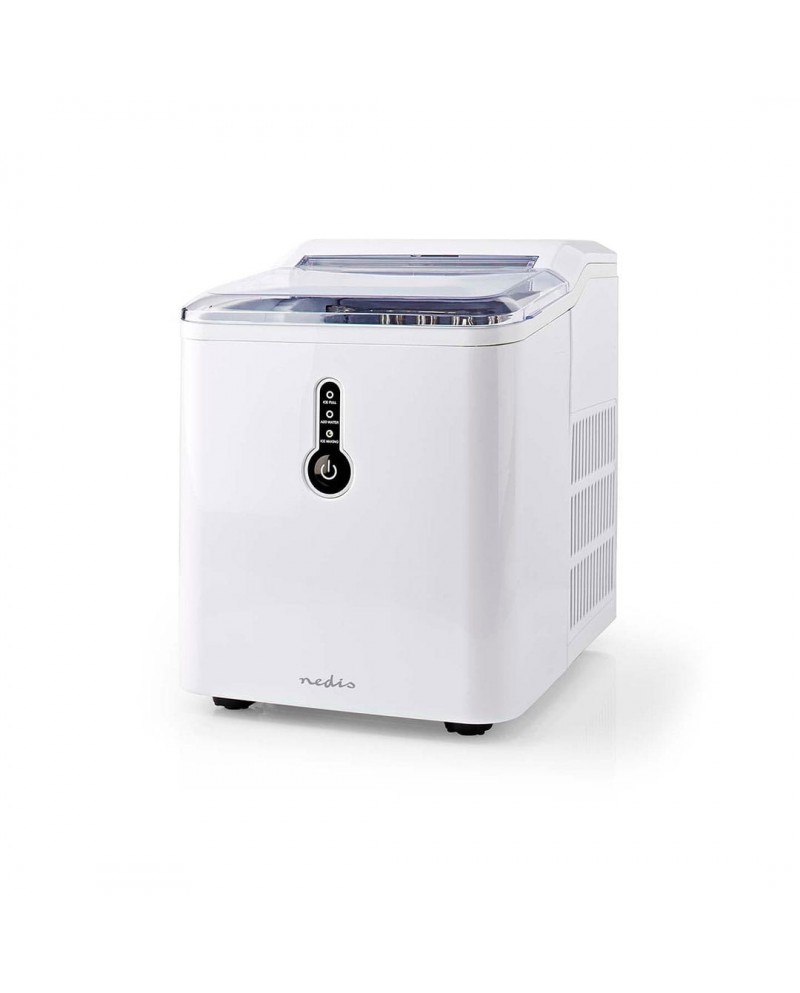 NEDIS MAQUINA GELO ATE 12KG/24H DEPOSITO AGUA 1.5LT - KAIC100FWT NEDIS MAQUINA GELO ATE 12KG/24H DEPOSITO AGUA 1.5LT - KAIC100FWT