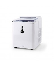 NEDIS MAQUINA GELO ATE 12KG/24H DEPOSITO AGUA 1.5LT - KAIC100FWT NEDIS MAQUINA GELO ATE 12KG/24H DEPOSITO AGUA 1.5LT - KAIC100FWT