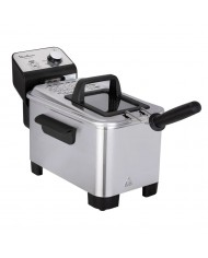 MOULINEX FRITADEIRA 2200W 3LT 1,2KG CORPO INOX CUBA AMOVIVEL - AM338070