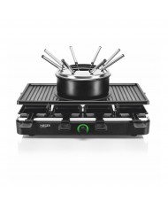 HAEGER GRELHADOR RACLETTE E FONDUE 1400W 8 PESSOAS - GRFRG016A HAEGER GRELHADOR RACLETTE E FONDUE 1400W 8 PESSOAS - GRFRG016A
