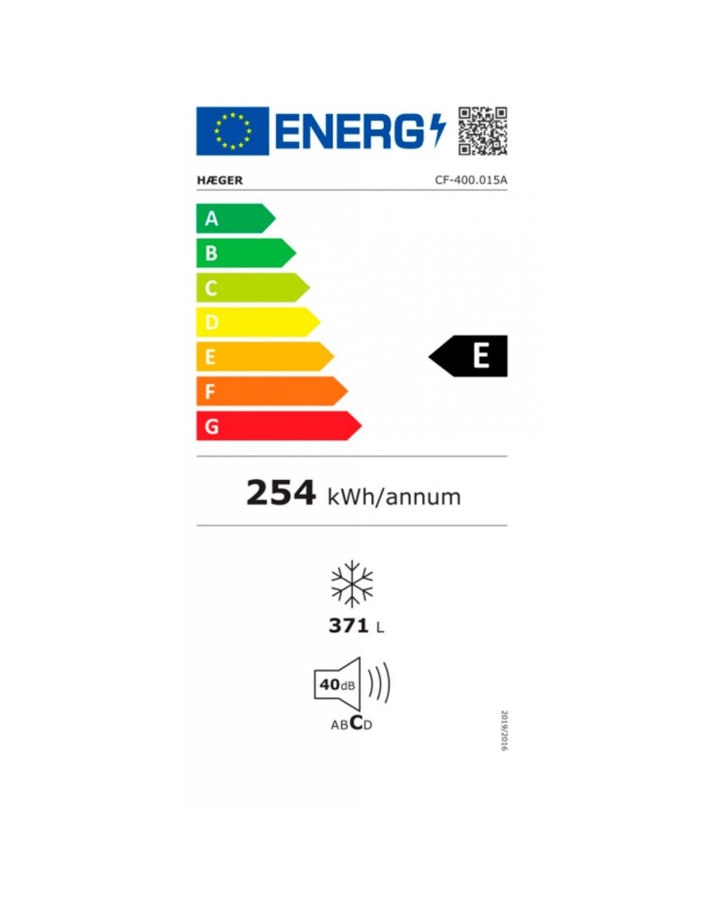 HAEGER ARCA HORIZONTAL 371LT 845X1300X700 E - CF400015A HAEGER ARCA HORIZONTAL 371LT 845X1300X700 E - CF400015A