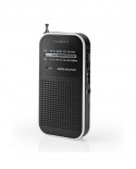 NEDIS RADIO PORTATIL DE BOLSO 1.5W FM - RDFM1110SI NEDIS RADIO PORTATIL DE BOLSO 1.5W FM - RDFM1110SI