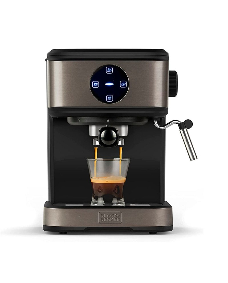 BLACK & DECKER MAQUINA CAFE EXPRESSO MANUAL 850W 20BARES - BXCO850E BLACK & DECKER MAQUINA CAFE EXPRESSO MANUAL 850W 20BARES - BXCO850E