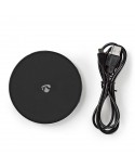 NEDIS CARREGADOR WIRELESS 5 / 7,5 / 10 W 1A 1MT - WCHAQ10W1BK