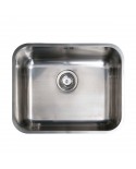 CATA BANCA 50CM 1 PIO MOVEL SOBTAMPO INOX - CB5040