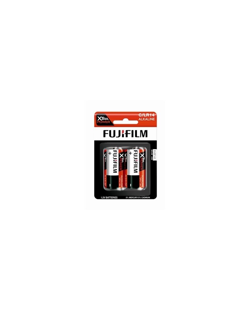FUJIFILM PILHAS ALKALINE XTRA POWER C/LR14 BL2 - 4902520128621 FUJIFILM PILHAS ALKALINE XTRA POWER C/LR14 BL2 - 4902520128621