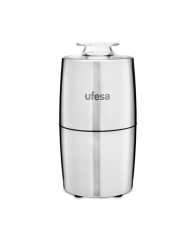 UFESA MOINHO CAFE 200W INOX - MC0470 UFESA MOINHO CAFE 200W INOX - MC0470
