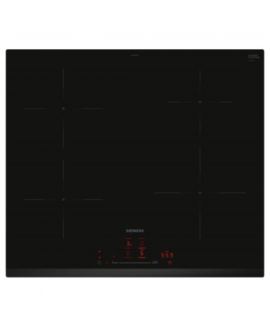 SIEMENS PLACA INDUÇAO 4 ZONAS 60CM BISELADA FRONTAL - EH631HEB1E SIEMENS PLACA INDUÇAO 4 ZONAS 60CM BISELADA FRONTAL - EH631HEB1E