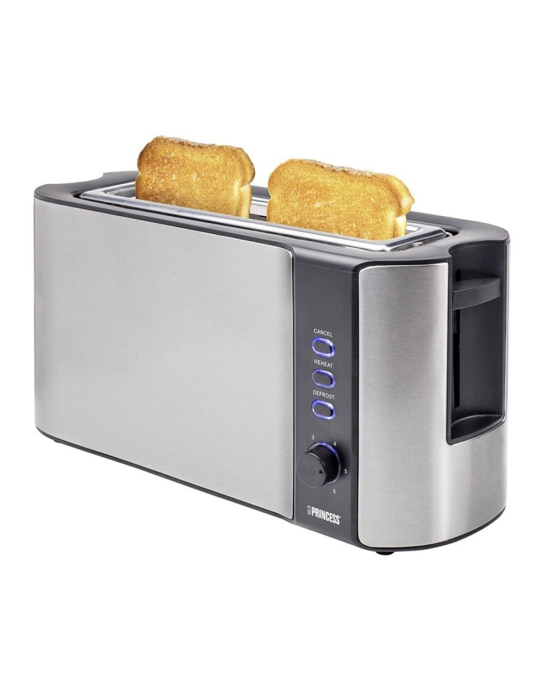 PRINCESS TORRADEIRA 1000W 1 RANHURA INOX - 0114235301001 PRINCESS TORRADEIRA 1000W 1 RANHURA INOX - 0114235301001