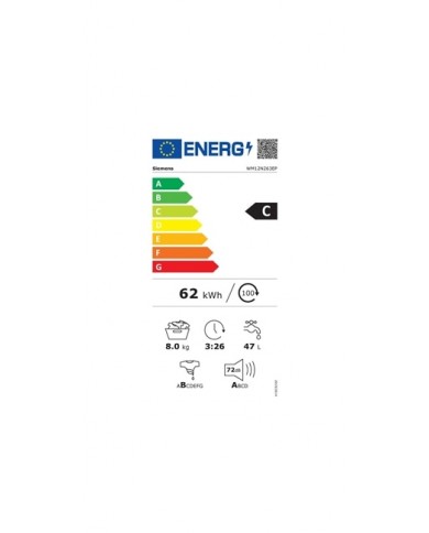SIEMENS MAQUINA ROUPA 8KG 1200RT C - WM12N263EP SIEMENS MAQUINA ROUPA 8KG 1200RT C - WM12N263EP