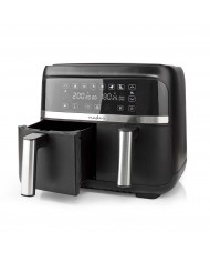 NEDIS FRITADEIRA 7,6LT 3000W S/OLEO C/ 2CESTAS PRETO - KAAFD350EBK NEDIS FRITADEIRA 7,6LT 3000W S/OLEO C/ 2CESTAS PRETO - KAAFD350EBK