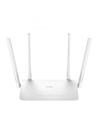 CUDY ROUTER AC1200 DUAL BAND WIFI 5 PORTAS 4 ANTENAS - WR1300 CUDY ROUTER AC1200 DUAL BAND WIFI 5 PORTAS 4 ANTENAS - WR1300