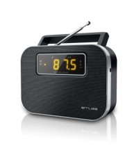 MUSE RADIO PORTATIL C/ RELOGIO AM/FM 230V - M081R MUSE RADIO PORTATIL C/ RELOGIO AM/FM 230V - M081R