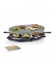 PRINCESS RACLETTE GRILL OVAL 1200W 8 PESSOAS 43X30 - 0116272001001
