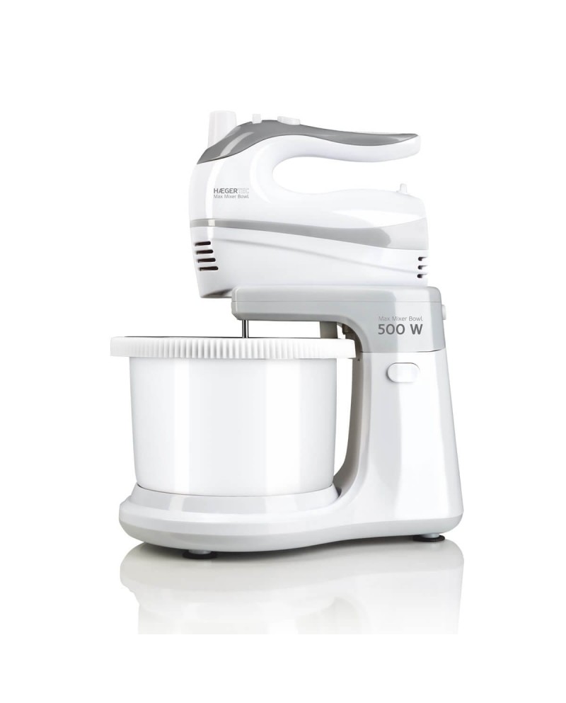 HAEGER BATEDEIRA 500W 5VEL+TURBO C/ TAÇA BRANCA - BL5BW014A