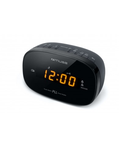 MUSE RADIO RELOGIO DESPERTADOR PRETO - M150CR MUSE RADIO RELOGIO DESPERTADOR PRETO - M150CR