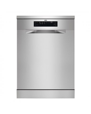AEG MAQUINA LOUÇA 8PROG 14TALHERES INOX C - FFB74917ZM AEG MAQUINA LOUÇA 8PROG 14TALHERES INOX C - FFB74917ZM