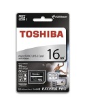 TOSHIBA CARTAO MEMORIA MICRO SDHC 16GB ADAPT C10 EXCER - THNM401S0160E2